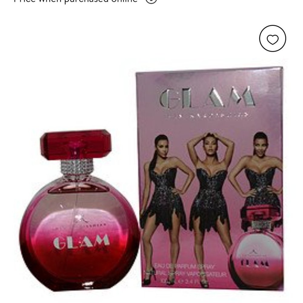 Glam, by Kim Kardashian 3.4 oz  Eau De Parfum